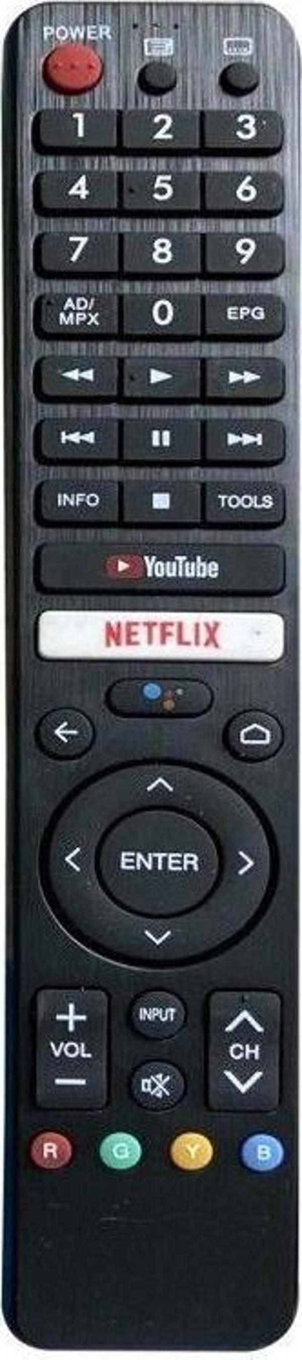Electroon Sharp GB326WJNB Netflix-YouTube Tuşlu Lcd-Led Tv Kumanda - Image 1