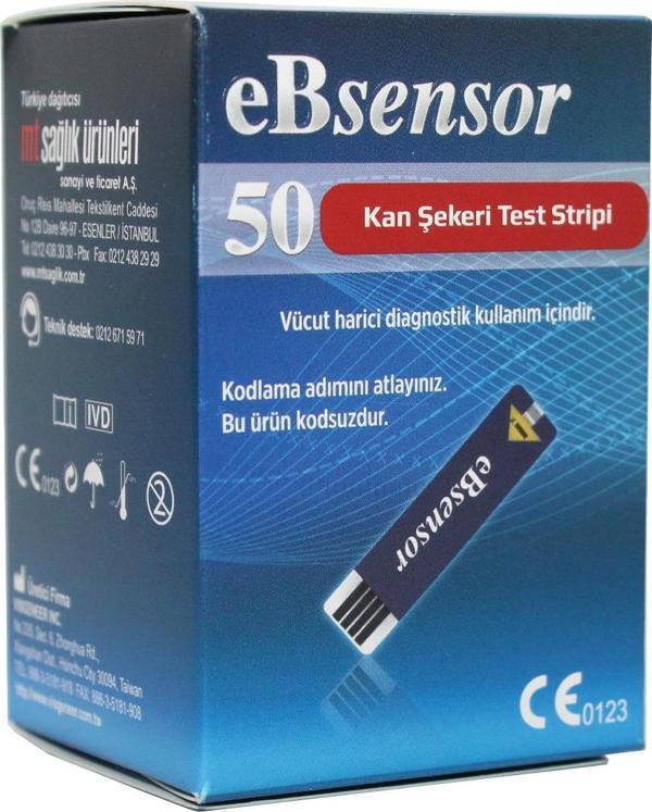 Şeker Ölçüm Strip 50'lik - Image 1