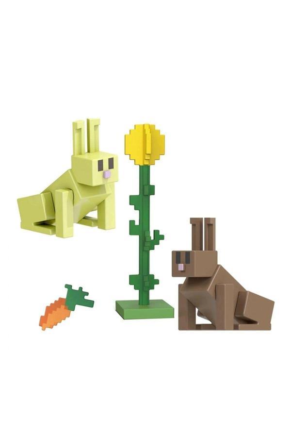 Minecraft Aksesuarlı Figürler Rabbits GTP08-HTN12 - Image 1