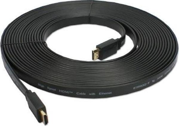 Electroon 10Metre Flat HDMI Kablo Full HD - Image 1
