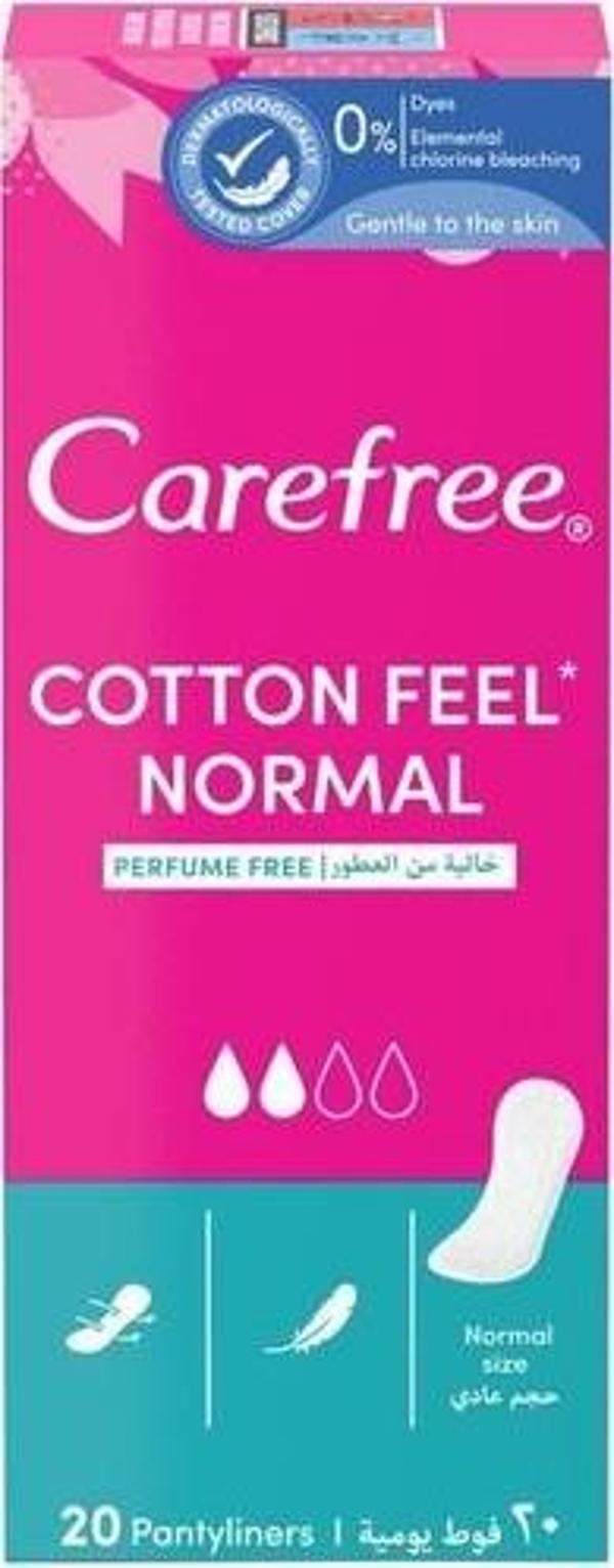 Carefree Refresh Breathable Günlük Ped 20'Li - Image 1