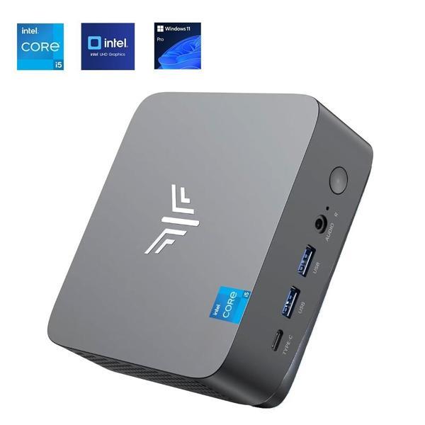 Nipogi AD16 Intel Core i5 12450 16GB DDR4 512GB NVMe SSD 4*USB3.0 Wifi6BT 5.2 WIN11 PRO Mini PC - Image 1