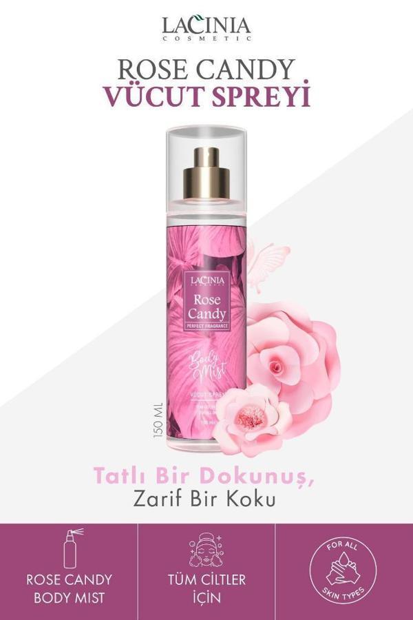 Lacinia BODY MIST - ROSE CANDY 150 ml - Image 1