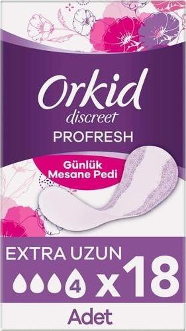 Orkid Mesane Pedi Ekstra Uzun 18 Adet Süper Ekonomik Paket - Image 1