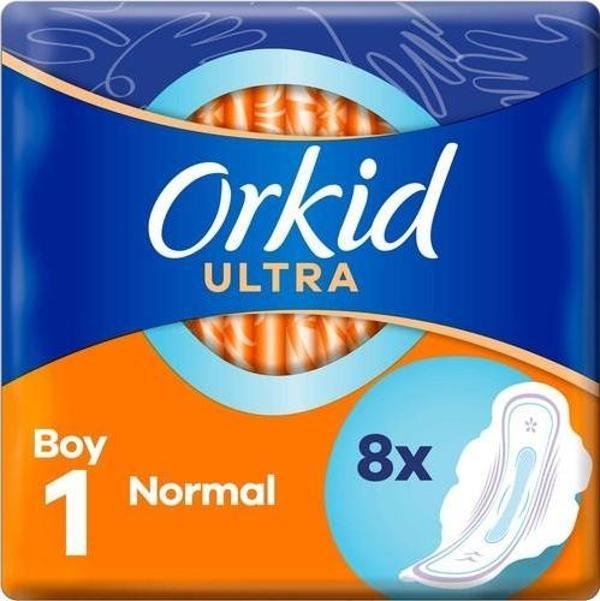 Orkid Ultra Extra Hijyenik Ped Normal Tekli Paket 8'Li - Image 1