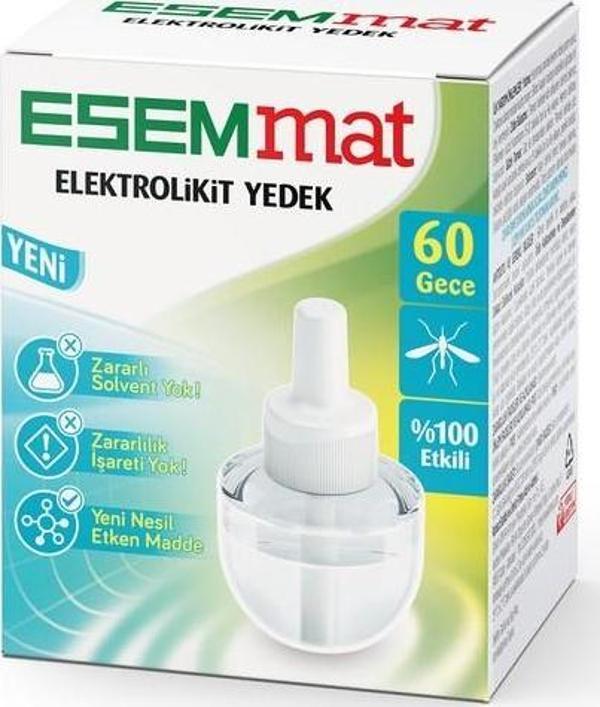 Esemmat Elektrolikit Sinek Öldürücü 60 Gece Yedek - Image 1