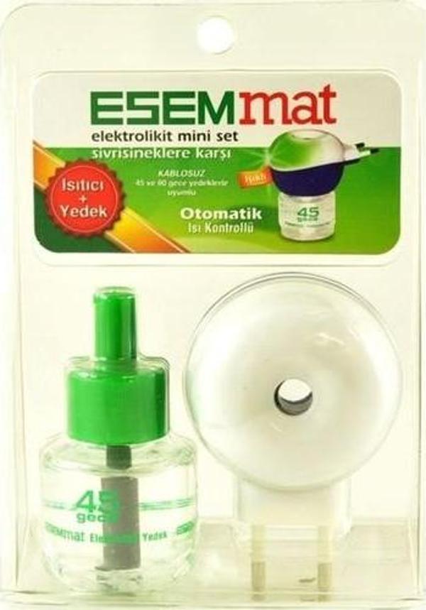 Esemmat Sivrisineklere Karşı Elektrolikit Mini Set - Image 1