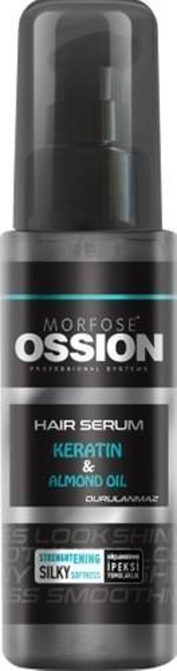 Morfose Ossıon Saç Serumu Keratin Badem Yağı 75 Ml - Image 1