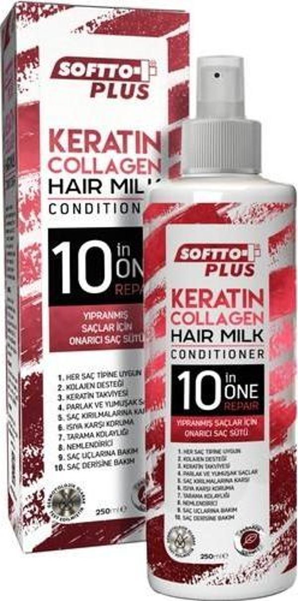 Softto Plus Keratin Ve  Saç Sütü - Image 1