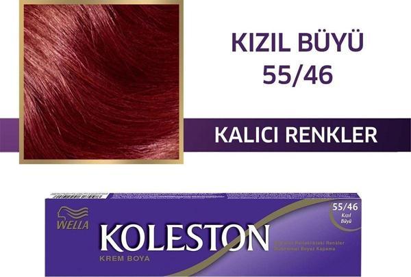 Wella Koleston Single Tüp Boya 55/46 Kızıl Büyü - Image 1