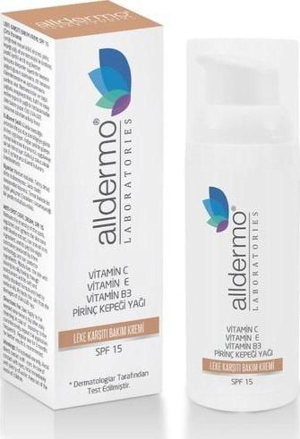 Alldermo Leke Karşıtı Güneş Koruyucu Spf 15 50 Ml - Image 1