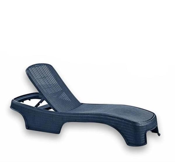 Omnipazar SY-2536 Antrasit Brezza Royal Lüks Rattan Şezlong - Image 1