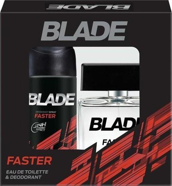Blade Faster Edt Erkek Parfüm 100 Ml & Deodorant 150 Ml - Image 1