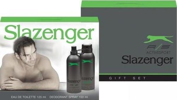 Slazenger Active Sport Yeşil 125 Ml Erkek Parfümü + 150 Ml Deodorant Set - Image 1