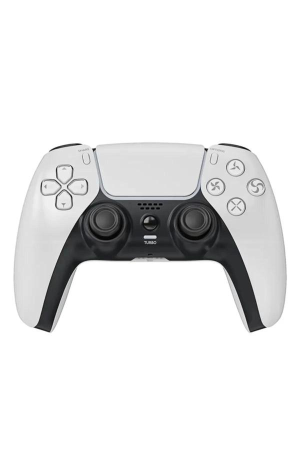 P4 Plus Bluetooth Titreşimli Ps4/ps5 Uyumlu Pc Telefon Joystick Kablosuz Oyun Kolu - Image 1