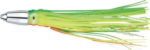 Boone Chrome Jet Bullet Püskül Sırtı Sahtesi 12cm 28gr Sarı Turuncu Yeşil - Image 1