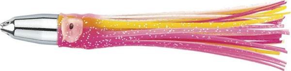 Boone Chrome Jet Bullet Püskül Sırtı Sahtesi 18cm 85gr Pembe Sarı Sedef - Image 1