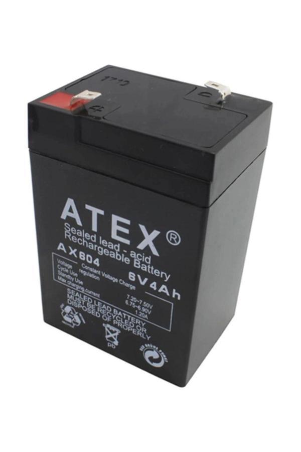 Atex Akü 6v 4a (10.5x7x4.5cm) - Image 1