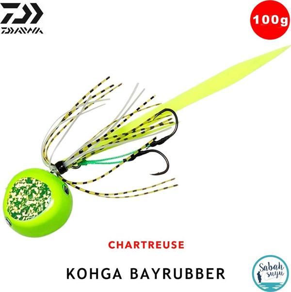 Daiwa Kohga Bayrubber Tai Rubber 100gr Chartreuse - Image 1