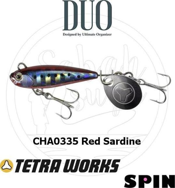 Duo Tetra Works Spin CHA0335 Red Sardine - Image 1