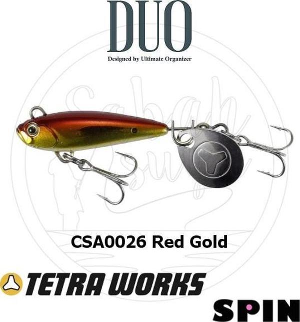 Duo Tetra Works Spin CSA0026 Red Gold - Image 1