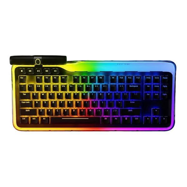 HYTE Keeb TKL ANSI Fluffy Lavender Switch qRGB Hotswap Mekanik Gaming Klavye (KB-HYTE-KEEB US ANSI) - Image 1