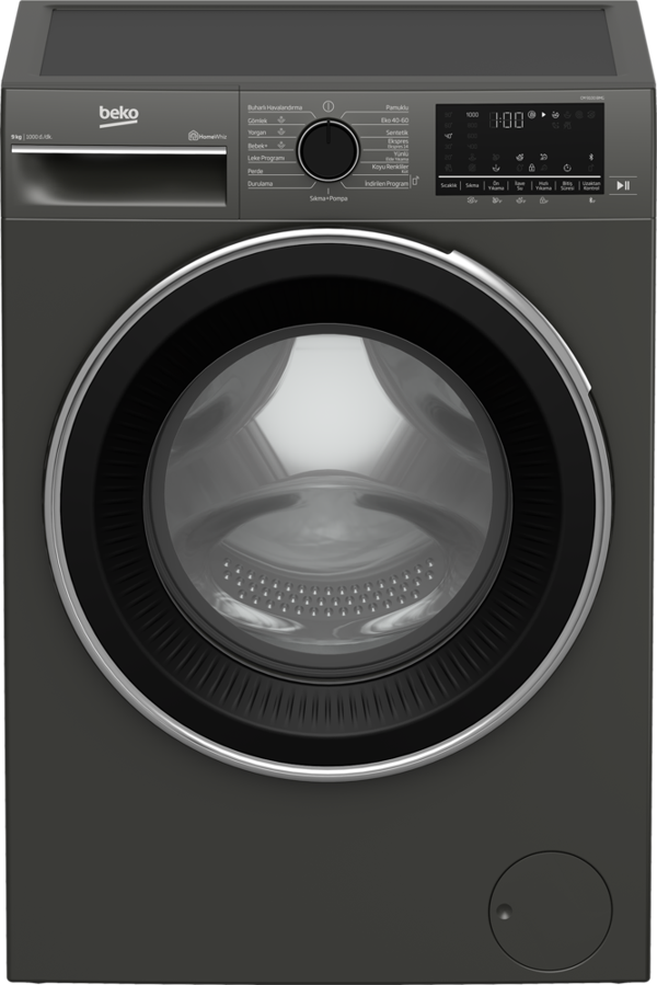 Beko CM 9100 BMG 1000 Devir 9 kg Çamaşır Makinesi - Image 1