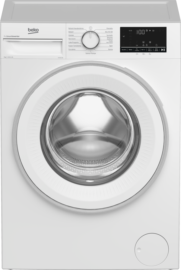Beko CM 9101 BB 1000 Devir 9 kg Çamaşır Makinesi - Image 1