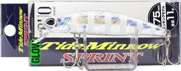 Duo Tide Minnow 75 Sprint DJA0101 Zebra Glow - Image 1