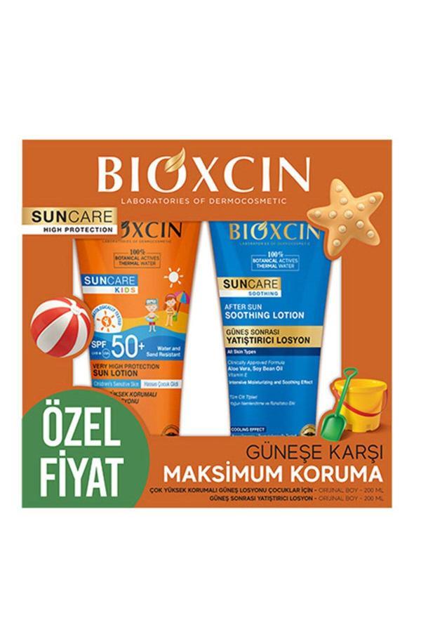 Bioxcin Sun Kids 200 ml + Aftersun 200 ml Kofre - Image 1