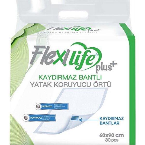 Flexilife Plus Kaydırmaz Bantlı Yatak Koruyucu Örtü 60x90 30'lu 2 paket / 60 adet - Image 1