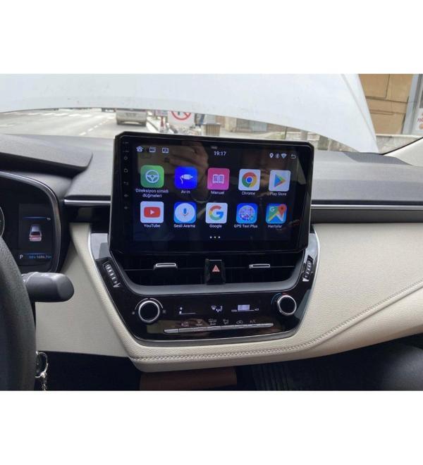 TOYOTA COROLLA (2019-2020)-10.1''ANDROİD GERÇEK 2+32 GB / 4 ÇEKİRDEK 1.6Ghz / WIFI 5.0Ghz / BT 5.4-KABLOSUZ CARPLAY-AHD HD GERİ GÖRÜŞ KAMERA HEDİYE - Image 1