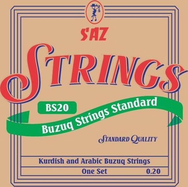 SAZ BS20 Buzuq Teli Standart +Bamlı 0.20 - Image 1