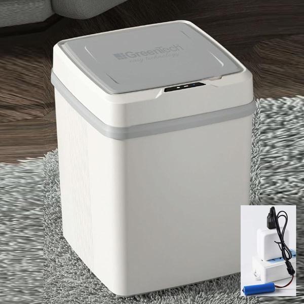 Greentech Sensörlü 12 Litre Çöp Kovası (Şarj Edilebilir Lityum Pilli) / GT-SC01 - Image 1