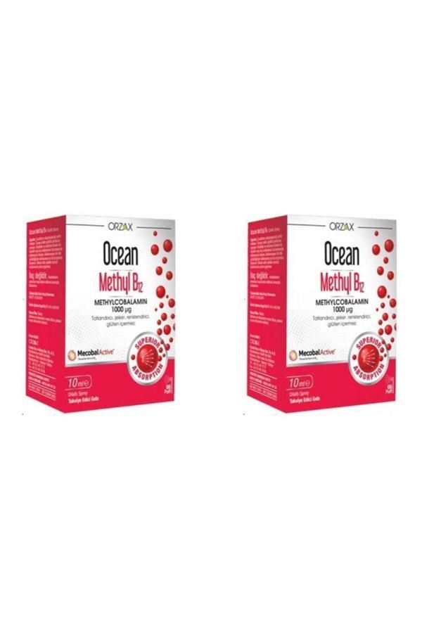 Ocean Methyl Cobalamin B12 Sprey 10 ml 2 Adet - Image 1