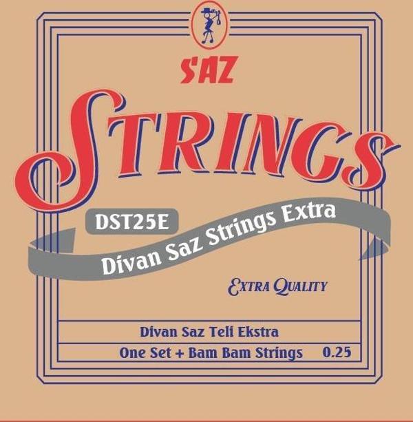 SAZ DST25E Divan Saz Teli Ekstra 0.25 - Image 1