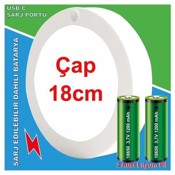 Greentech Şarjlı Hareket Sensörlü Led Aydınlatma / GT-CL05 - Image 1