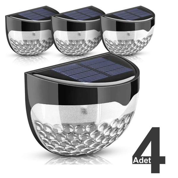 Greentech Güneş Enerjili Duvar ve Çit LED Aydınlatma 4 Adet / GT-SL23 - Image 1