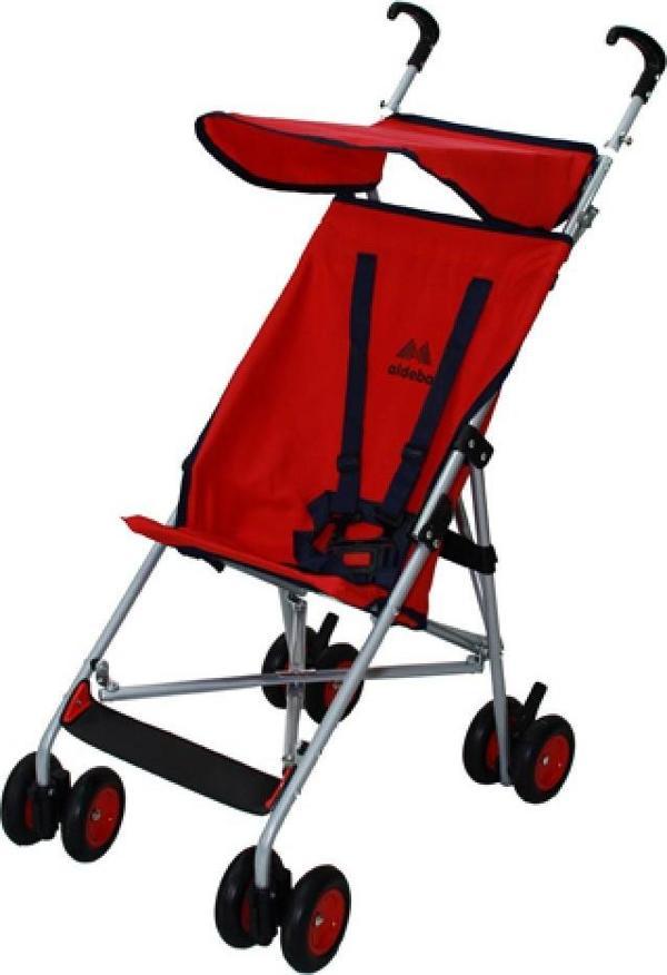 Aldeba 3020 Pratik Baston Bebek Arabası Kırmızı - Image 1