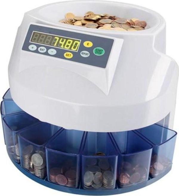 Gomax Elektronik Bozuk Para Sayma-ayırma Makinesi - Image 1