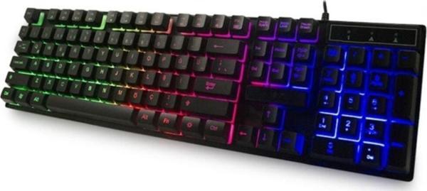 Gomax Gmx K2 Rgb Led Işıklı Oyuncu Klavyesi Gaming Klavye - Image 1