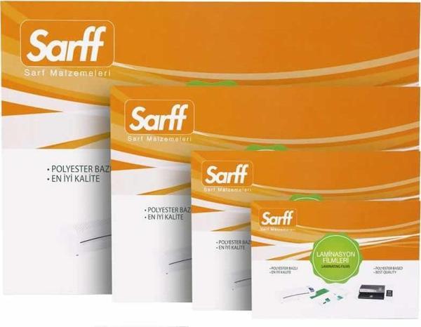 Sarff 150mic.KK(7X10cm) Laminasyon Filmi 100 Adet - Image 1