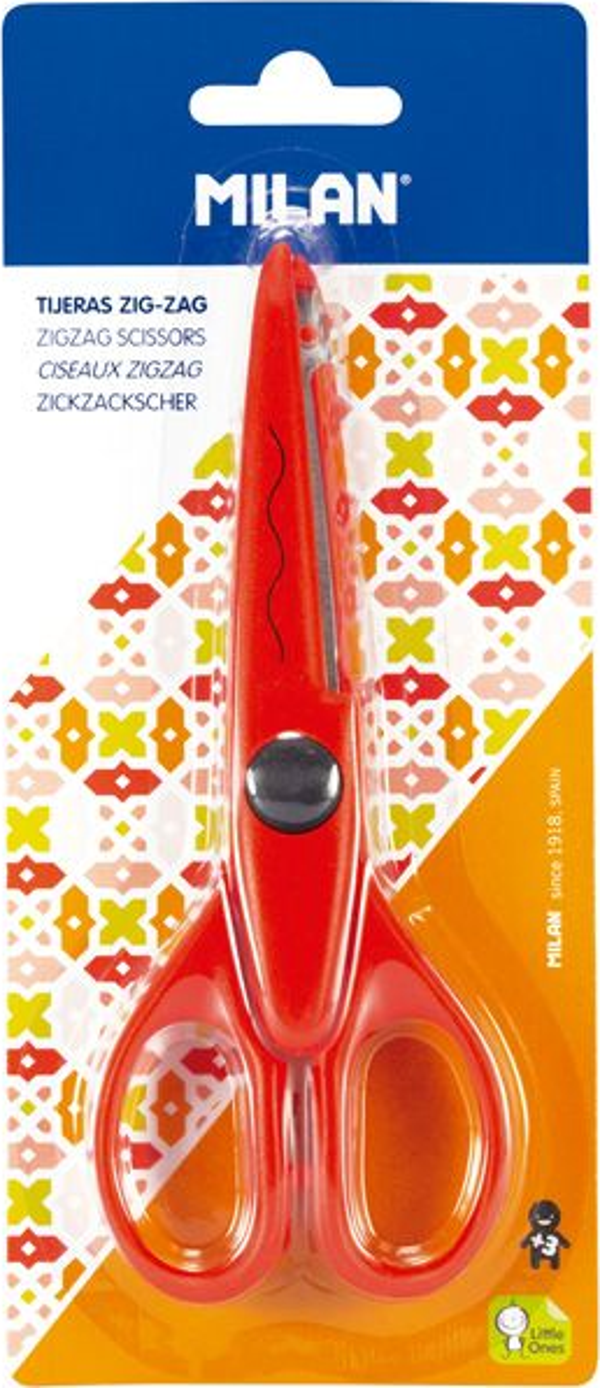 MILAN 14930901 ZIGZAG KESİMLİ ÇOCUK MAKASI - Image 1