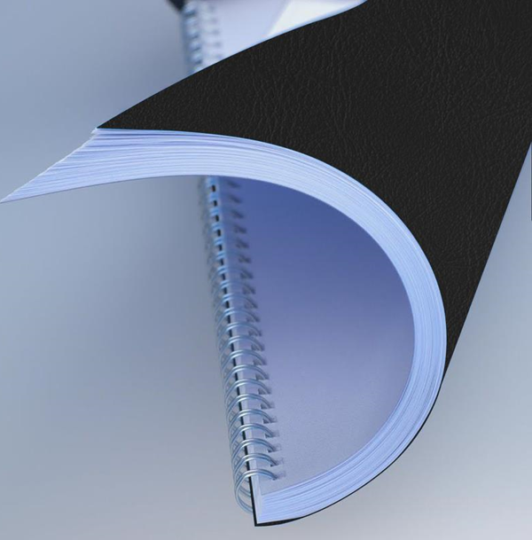 SARFF A4 KARTON KAPAK DESENLİ SİYAH - 100ADET - Image 1