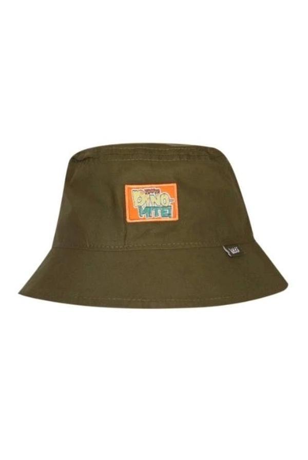 Kitti Dino Etiketli Bebe Erkek Fötr Y25170-02 Haki - Image 1