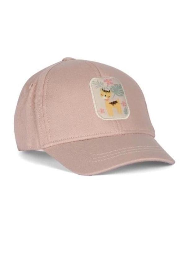 Kitti Etiketli Bebe Kız Şapka Y25140-01 Pudra - Image 1