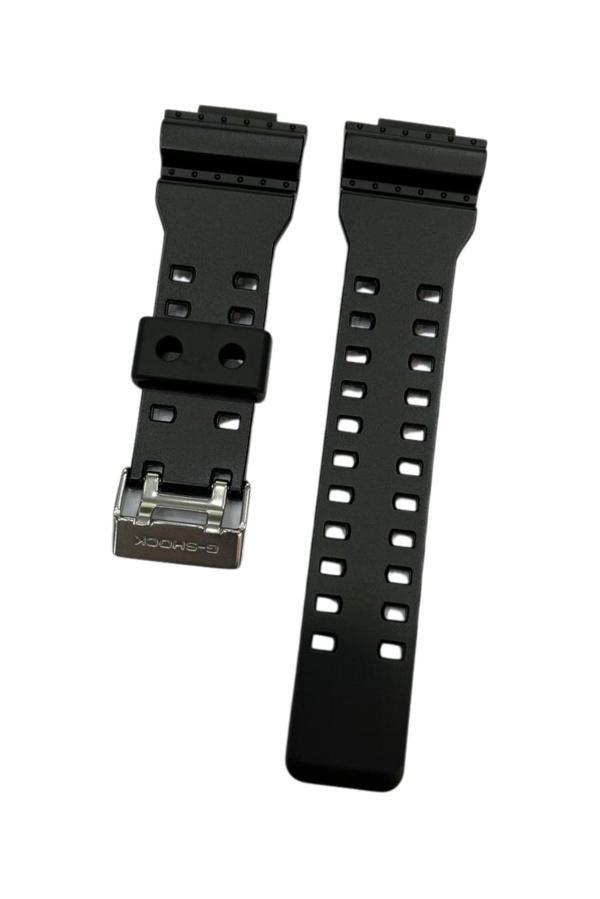 Casio G-Shock GA-100 GA-110 Siyah Renk Orijinal Saat Kordonu - Image 1