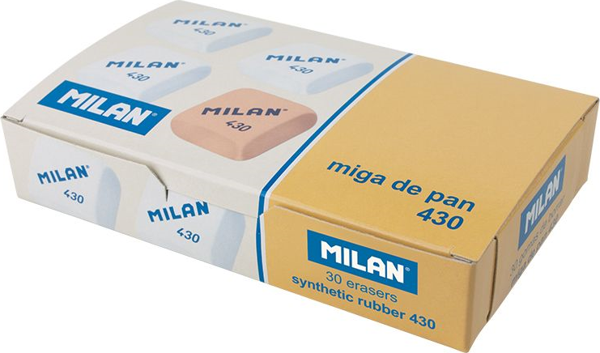 MILAN CMM430 SENTETİK SİLGİ - 30ADET - Image 1