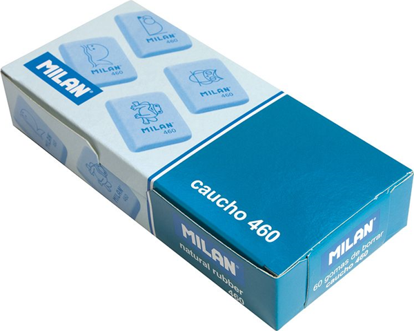 MILAN CNM460 ESNEK SENTETİK BASKILI SİLGİ - 60ADET - Image 1