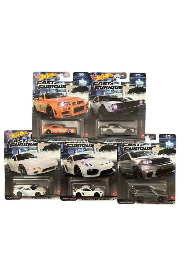 Hot Wheels Premium Fast And Furıous 5’li Set (2023) - Image 1